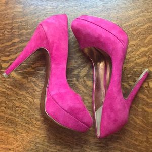 Pink 7.5 BCBGeneration Heels